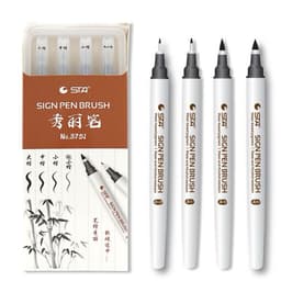 Thumbnail Bút lông vỏ trắng luyện viết thư pháp,chữ Hán 1