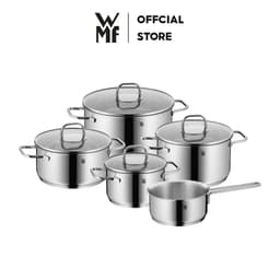 Thumbnail Bộ Nồi WMF INSPIRATION 5 Món, Đáy Từ 3 lớp, Chất Liệu Thép Cromargan Size 24,20, 20,16,16cm 1