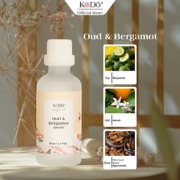 Thumbnail Tinh Dầu Nước Hoa KODO Oud & Bergamot Hương Cam Thảo Mộc Làm Thơm Phòng, Không Gian, Quần Áo - Signature - 10/50/100ml 1