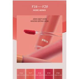 Thumbnail Son Kem Lì Thuần Chay Bbia Last Velvet Tint - V Edition - Version 4 (5 màu) 5g 1