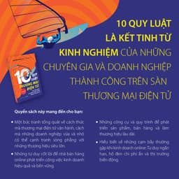 Thumbnail Sách - 10 Quy Luật Thương Mại Điện Tử - Bộ Sách Trên Lưng Khổng Tượng - Kinh Doanh Online 3