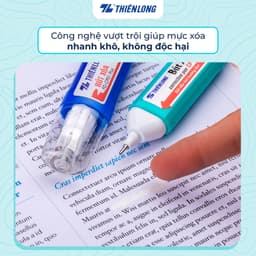 Thumbnail Bút xóa nước 12ml Thiên Long CP-02 - Viết xóa sạch, nhanh khô, an toàn sử dụng, phù hợp học sinh, sinh viên, văn phòng 3