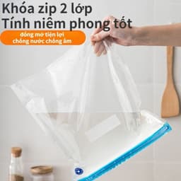 Thumbnail Combo túi hút chân không thực phẩm khóa zip bảo quản đồ ăn chất liệu cao cấp an toàn cho sức khỏe 2