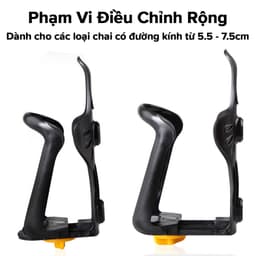 Thumbnail Khung Giữ Bình Nước Xe Đạp Thể Thao Chọn Màu – Giá Để Bình Nước Đạp Xe Tùy Chỉnh Kích Thước Nhựa PP Chính Hãng Amalife 1