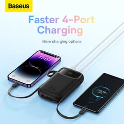 Thumbnail Pin sạc Dự Phòng Baseus Qpow2 20000mAh PD 22.5W Hai Cổng Tiện Dụng Cho Series iP Samsung Điện Thoại 3