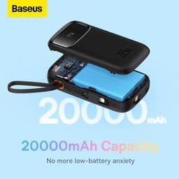 Thumbnail Pin sạc Dự Phòng Baseus Qpow2 20000mAh PD 22.5W Hai Cổng Tiện Dụng Cho Series iP Samsung Điện Thoại 4