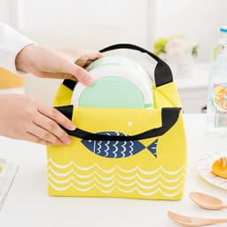 Thumbnail Túi Giữ Nhiệt Đựng Hộp Cơm Trưa Văn Phòng YESURE E1H2 Chống Thấm , Khóa Kéo - Hàng chính hãng 3
