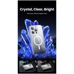 Thumbnail Ốp điện thoại trong suốt nhựa cứng P88 KOLEAD sạc từ tính iphone xsmax 11 12 13 14 15 16 pro plus promax 3