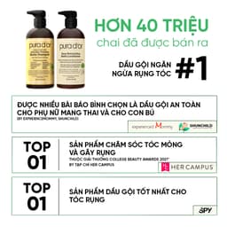 Thumbnail Combo dầu gội dầu xả hữu cơ hỗ trợ giảm rụng tóc, hỗ trợ mọc tóc Biotin Gold Label Pura D'or 236ml/473ml Organic 4