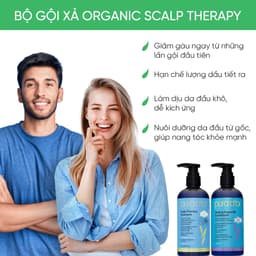 Thumbnail Combo dầu gội dầu xả hữu cơ giảm gàu, kiềm dầu Pura D'or Scalp Therapy & Healing Argan Oil 473ml 3