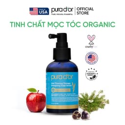 Thumbnail Tinh chất hữu cơ hỗ trợ mọc tóc, dày tóc Pura D'or Hair Therapy Energizing Scalp Serum 1