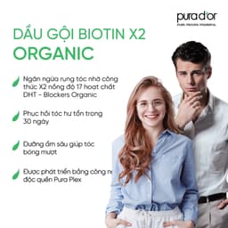 Thumbnail DẦU GỘI HỮU CƠ PHỤC HỒI TÓC HƯ TỔN, GIẢM GÃY RỤNG CHUYÊN SÂU BIOTIN 2X PROFESSIONAL 3