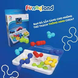 Thumbnail Đồ chơi trí tuệ thử thách IQ SmartGames gồm 120 thử thách giúp bé phát triển tư duy toàn diện 3