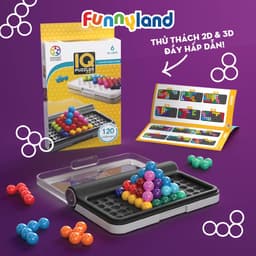 Thumbnail Đồ chơi trí tuệ thử thách IQ SmartGames gồm 120 thử thách giúp bé phát triển tư duy toàn diện 2