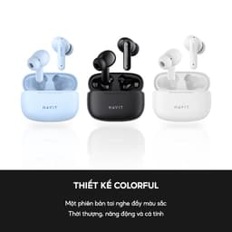 Thumbnail Tai Nghe TWS Havit TW967 Pro | Thiết Kế Công Thái Học, Nghe Nhạc Đến 5H | Bảo hành 12 tháng 4