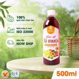 Thumbnail Nước cốt xí muội Hồng Lam chai (500ml). Có vị chua ngọt 1