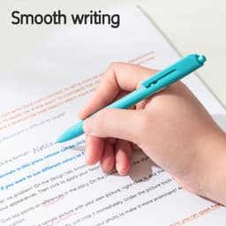 Thumbnail Bút Bi Bấm Văn Phòng DELI Mực Xanh Đen Đỏ Ngòi 0.7mm Giá Rẻ Viết Nét Đều Trơn Tru Cho Học Sinh 3