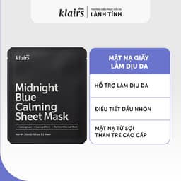 Thumbnail Combo 5 Dear, Klairs Mặt nạ giấy Midnight Blue Calming Sheet Mask 25mL 2