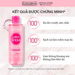 Thumbnail Nước hoa hồng Evoluderm dưỡng ẩm cân bằng da dành cho da khô và nhạy cảm 250ml 2