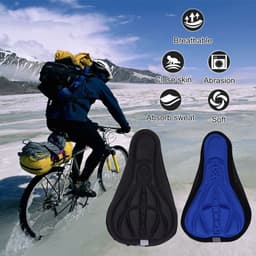 Thumbnail Đệm Xốp 3D Mềm Mại Thoải Mái Bọc Yên Xe Đạp Leo Núi Chính Hãng Amalife 3