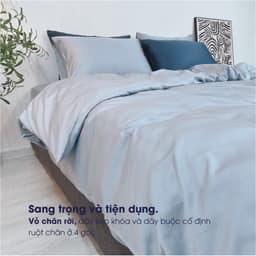 Thumbnail Vỏ chăn lụa 100% Tencel tự nhiên Changmi Bedding nhập khẩu Châu Âu chính hãng mềm mượt và mát lạnh 3