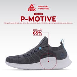 Thumbnail Giày chạy bộ nam thể thao PEAK Running Feather Lite Công nghệ đệm đế EVA siêu nhẹ thoáng khí EW2207H 2