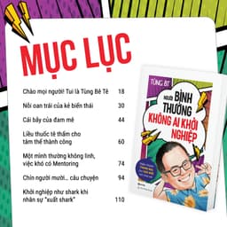 Thumbnail Sách - Người Bình Thường Không Ai Khởi Nghiệp - Nghe Chuyện Thành Bại, Cho Chủ Mới Bớt Chơi Vơi! 3