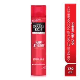 Thumbnail Keo Tạo Kiểu Tóc Dạng Xịt Double Rich Hair Styling Strong Hold Giữ Nếp Tóc Nhiều Giờ 170ml 3