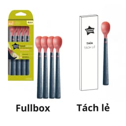 Thumbnail Thìa Ăn Dặm Có Báo Nhiệt Tommee Tippee Heat Sense, Cho Bé Từ 4 Tháng (Set 4 Thìa, Tách Lẻ) 2