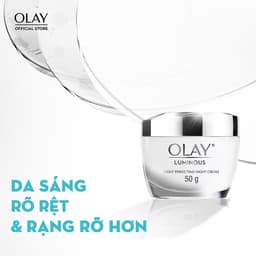 Thumbnail Kem Dưỡng Ẩm OLAY LUMINOUS Ban Đêm Sáng Da 50G 3