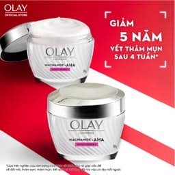 Thumbnail Kem Dưỡng Ẩm OLAY LUMINOUS NIACINAMIDE AHA Sáng Da, Mờ Thâm Mụn 50G 3