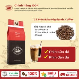 Thumbnail Combo 2 gói Cà phê rang xay Moka Highlands Coffee 200g/gói 1