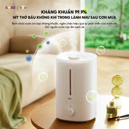 Thumbnail Máy Phun Sương Tạo Ẩm Bear Máy Tạo Độ Ẩm Phun Sương 2 Chế Độ Máy Phun Sương Làm Mát Máy Xông Dung Tích 5L SB-TA50M 4