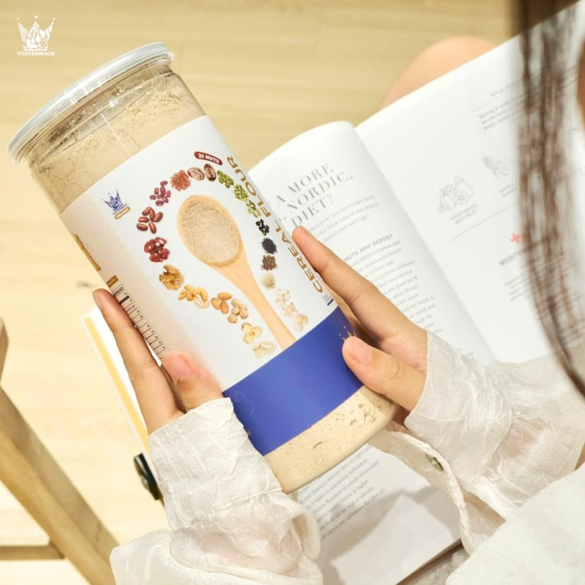Ảnh Bột Ngũ Cốc Dinh Dưỡng 500g Vua Yến Mạch 4