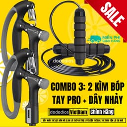 Thumbnail Combo Kìm Bóp Tay Và Dây Nhảy Lõi Thép - Bền Bỉ, Tiết Kiệm, Tiện Lợi - Hàng Chính Hãng Dododios 2