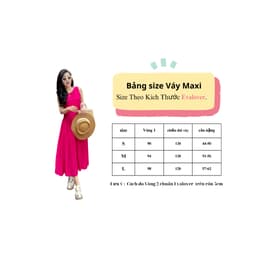Thumbnail Váy sát nách dáng dài kiểu maxi 3 tầng chất đũi mềm mát  thấm hút mồ hôi Evalover 4