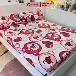 Thumbnail Ga trải giường( Chưa kèm vỏ gối ) poly cotton ETAMI KT 1m2,1m6,1m8,Drap bọc nệm đẹp,được chọn mẫu 3
