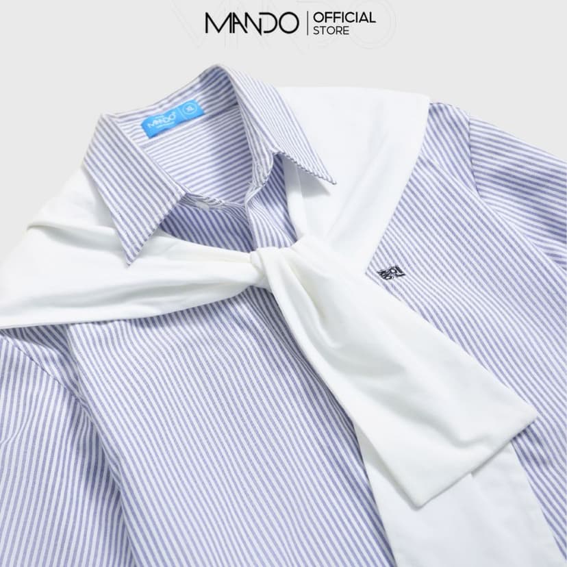 Ảnh Khăn Choàng Phối Đồ "Không Kèm Áo" MANDO Chất Liệu vải Mỏng Mềm Mịn Thoáng Mát Dễ Phối Đồ PKN134 1