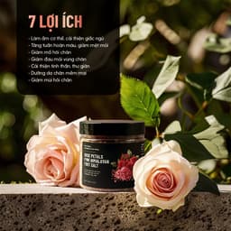 Thumbnail Muối Ngâm Chân Thảo Dược HIMALAYA & HOA HỒNG Bổ Sung Dầu Oliu & Vitamin E HENY GARDEN 2