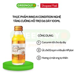 Thumbnail Nước Nghệ Nano Kolmar Curcumin Fast Nano Tăng Cường Hỗ Trợ Dạ Dày 100ml - 10 Chai 2