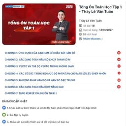 Thumbnail Sách Toán 12 chương trình mới : Tổng ôn toán học ôn thi thpt quốc gia, đgnl sach ID 4