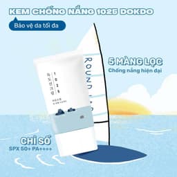 Thumbnail Kem chống nắng hóa học Round Lab 1025 Dokdo Sunscreen 50ml dành cho da nhạy cảm 1