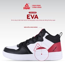 Thumbnail Giày thể thao thời trang nam PEAK Culture Fashion Mid Top E233321B E241357B 2