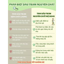 Thumbnail Tinh dầu tràm Mệ Đoan nguyên chất giữ ấm, đuổi muỗi, phòng cảm lạnh cho bé 5ml 2