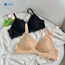 Thumbnail Áo Lót Nữ Đệm Mỏng Không Gọng Dáng Vát Ôm Ngực AL6611 By Bechipi 4