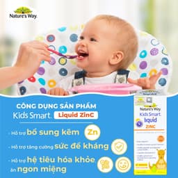 Thumbnail Siro Uống Nature's Way Kids Smart Liquid Zinc Bổ Sung Kẽm, Tăng Sức Đề Kháng Cho Bé 100ml 1