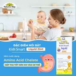 Thumbnail Siro Uống Nature's Way Kids Smart Liquid Zinc Bổ Sung Kẽm, Tăng Sức Đề Kháng Cho Bé 100ml 4