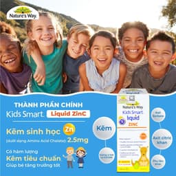 Thumbnail Siro Uống Nature's Way Kids Smart Liquid Zinc Bổ Sung Kẽm, Tăng Sức Đề Kháng Cho Bé 100ml 3