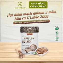 Thumbnail Hạt diêm mạch Quinoa hữu cơ C'Lavie 200gr - không biến đổi gen 1
