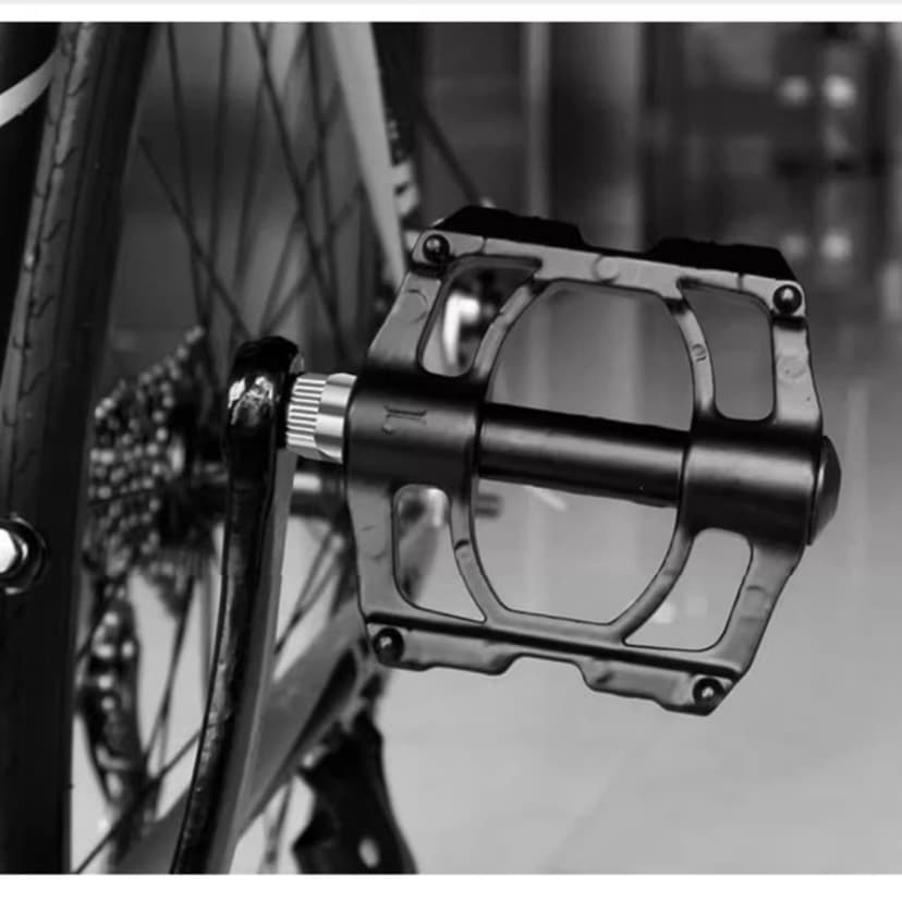 Ảnh Bàn Đạp Pedal Xe Đạp Thể Thao Địa Hình Hãng Amalife – 2 Chiếc Pedan Hợp Kim Thép Nhôm Chắc Chắn Chống Trượt 2